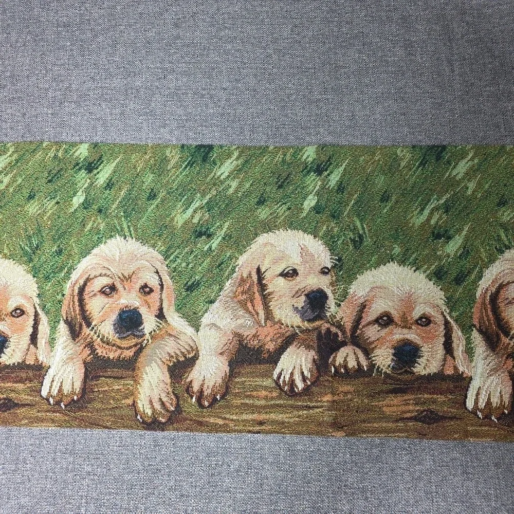 Labradour Puppies Wall Tapestry 54